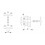 Thick. 6 to 22 mm ratcheting action rivet for carton/panel assembling - Plastic - WHITE