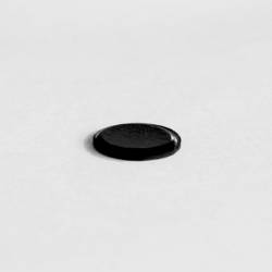 Plot Adhésif diamètre 13 mm Rond Extra-plat Noir - Ajile 1