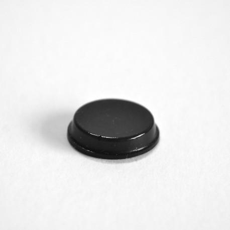 Bumper Stop diam. 19 mm Wide Adhesive Round BLACK Thickness 4.1 mm