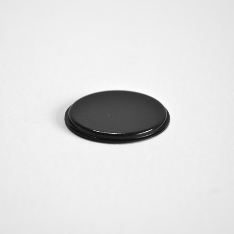 Bumper Stop diam. 31 mm Wide Adhesive Round BLACK Thickness 2.5 mm
