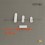 M4 x 8 DIN551 : Slotted headless plastic screw: diam. M4 length 8 mm