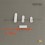 M5 x 16 DIN551 : Slotted headless plastic screw: diam. M5 length 16 mm