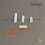 M8 x 40 DIN551 : Slotted headless plastic screw: diam. M8 length 40 mm