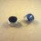 25 mm diam. Clear round ferrule with felt base for hardwood floors.
