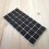 25x25 mm square felt pads BROWN - sheet of 32 pads for hardwood floors.