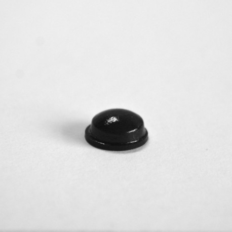 Butée Adhésive Dôme Noire diamètre 10 mm (grande)