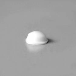11.1 x 5 mm Kugelförmige selbsklebende antirutsch Gummifüsse - WEISS - Ajile 1