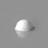 Bumper Stop diam. 16 mm Adhesive Dome WHITE Thickness 8 mm
