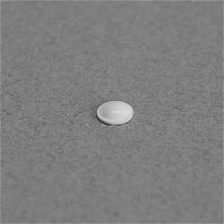 Bumper Stop diam. 6 mm (small) Adhesive Dome WHITE Thickness 1.6 mm - Ajile 1