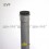 Embout rond diam. 12 mm enveloppant plastique transparent feutre pour pied de chaise