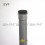 Embout rond diam. 22 mm enveloppant glisseur en plastique transparent feutre pour pied de chaise