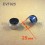 25 mm diam. Clear round ferrule with felt base for hardwood floors.