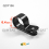 Fermacavi / P-clip diam 6,4 mm NERO per fissare tubi