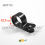 Nylon cable / P clamp diam 12.7 mm BLACK for tube / pipe