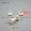 Plastic binding screws with 10 mm capacity - WHITE