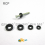 For M6 screw : plastic finishing cup washer BLACK for slotted screws
