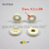 For M4 screw : plastic finishing cup washer WHITE for slotted screws