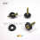 For M4 screws : nylon finishing cup washer BLACK for countersunk screws