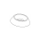 For M5 screws : nylon finishing cup washer BLACK for countersunk screws