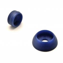 M6 diam. secure nut and bolt protection cap - BLUE