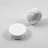 Inserto diam. 45 mm rotondo a lamelle per tubo 45 mm diam. esteriore - BIANCO