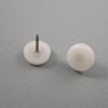 18 mm Kunststoff Nagelgleiter WEISS