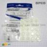 Runde Zylindrische Selbstklebende Gummi / Geräte -füsse Transparent 13 mm Durchmesser 4 mm Dicke x 20 Stück - Zylindrisch Ver