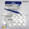 Transparent Dome Adhesive Bumper/Foot 19 mm Diameter 9.5 mm Thickness x 9 pieces - Dome Adhesive Bumper - adhesive bumper