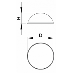 6 Stück Gummitülle Halterung Durchmesser 19/32 (15mm) Runde T-Typ