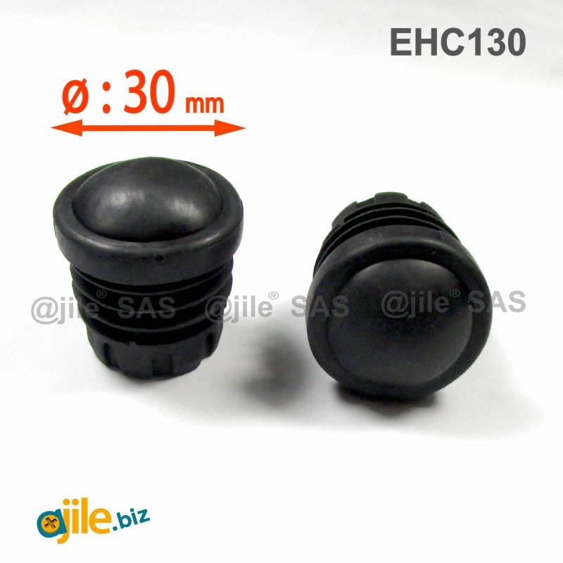 Heavy Duty Round Anti-Skid Rubber Ferrule 30 mm Diameter for Classroom Use and Hotel and Catering Industry - Ajile