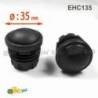 Heavy Duty Round Anti-Skid Rubber Ferrule 35 mm Diameter for Classroom Use and Hotel and Catering IndustryR - Anti-skid -