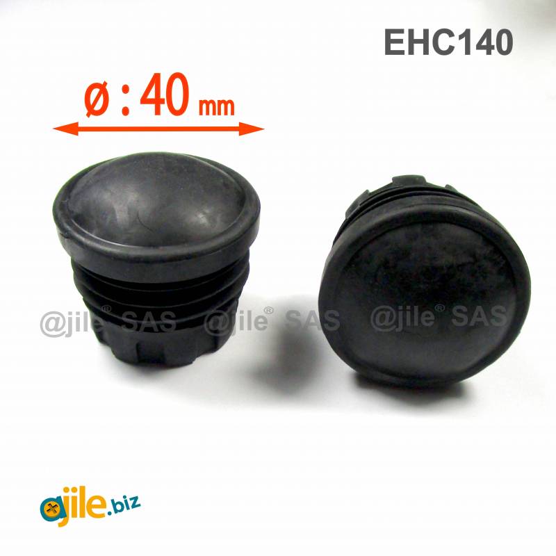 Heavy Duty Round Anti-Skid Rubber Ferrule 40 mm Diameter for Classroom Use and Hotel and Catering Industry - Ajile