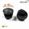 Heavy Duty Round Anti-Skid Rubber Ferrule 40 mm Diameter for Classroom Use and Hotel and Catering Industry - Anti-skid - r