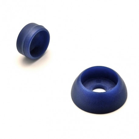 M8 diam. secure nut and bolt protection cap - BLUE