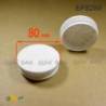 Inserto Rotondo di Plastica a Lamelle BIANCO per tubi di diametro ESTERIORE 80 mm - Inserto Rotondo di Plastica BIANCO - inse