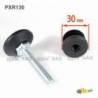 Kit di Piedini Livellatori Regolabili per tubo di diametro 30 mm con base di plastica diametro 38 mm - Kit di Livellamento -