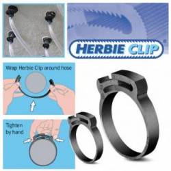 Plastic Snap Fit Hose Clamp for Cables, Pipes, Hoses and Tubes Diameter 5.6-6.5 mm - Ajile 5
