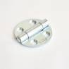 Round 30 mm Diameter Countersunk Screw Zinc-plated Steel Hinge - hinges - door accessories - hook-framing - ajile