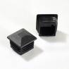 25 x 25 mm Plastic Black Pyramid Plug Insert for Square Tubes and Fencing Posts - square pyramid insert - ajile