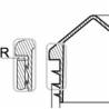 Bouchon Embout Plastique NOIR Carré Pyramide 30 x 30 mm pour Poteau Piquet Clôture Grillage - embout carré - embout - ajile