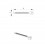 100 Liens de serrage nylon BLANC 3,6 x 140 mm