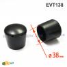 Tappo Puntale Calzante Morbido di Gomma Termoplastica NERO per Tubolari di 38 mm di Diametro - coprivite-copridado - ajile
