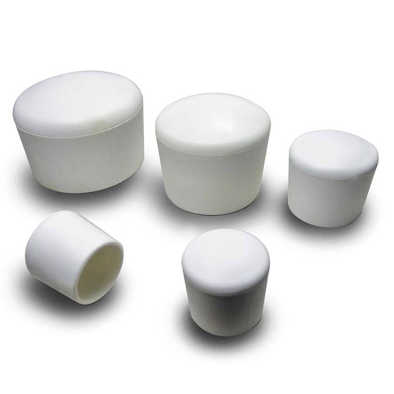 Embout Enveloppant Caoutchouc Thermoplastique Flexible BLANC pour Tube de Diamètre 30 mm - embout enveloppant - embout - ajile