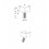 M4 L10 mm Adjust and lock buterfly screw - Zinc plated steel with plastic head