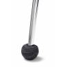 Silent Padded Ferrule Furniture Sock in GRAY Reinforced Felt for 16 to 22 mm Diameter Chair Legs - ajile