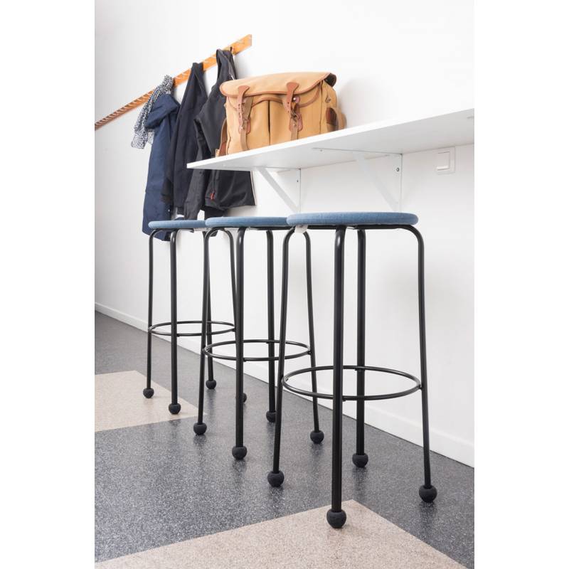 Silent Padded Ferrule Furniture Sock in GRAY Reinforced Felt for 20 to 27 mm Diameter Chair Legs - ajile