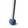 Puntale Calzante Antirumore in Feltro Rinforzato AZZURRO Cobalto per Gambe di Sedia con Diametro fra 20 e 27 mm - ajile