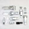 Locking Kit  2 Straight Wire Zinc-plated Loop Latch 32.5 x 82 mm with Keeper - MEDIUM - hook-framing - ajile