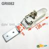Chiusura a Leva Elastica con Bloccaggio a Chiave in Acciaio Zincato 126 x 46,5 mm comn Gancio - ganci-chiusure - ajile
