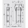 Chiusura a Leva Elastica con Bloccaggio a Chiave in Acciaio Zincato 126 x 46,5 mm comn Gancio - ganci-chiusure - ajile